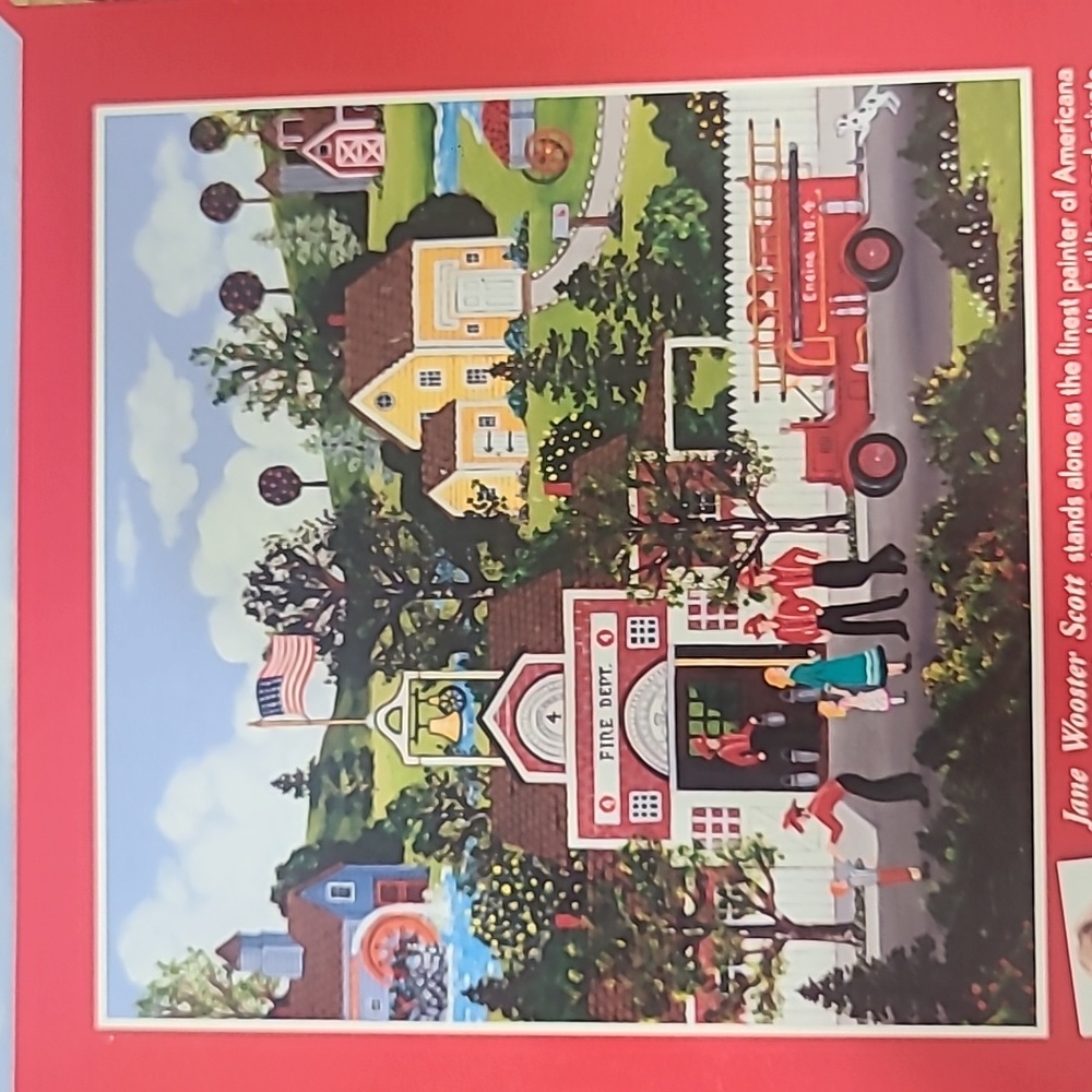 Jane Wooster Scott Fire Dept. Puzzle - Picture 3 of 5